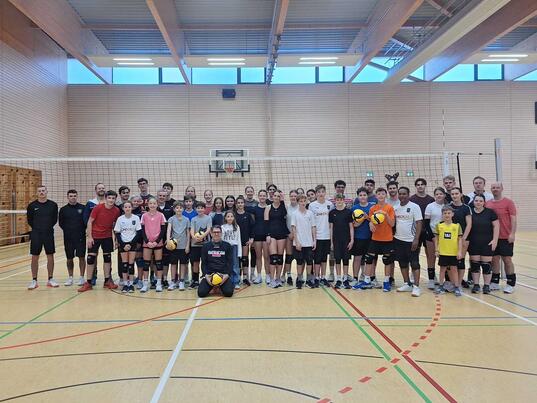 Weihnachtsvolleyball am 4. Advent