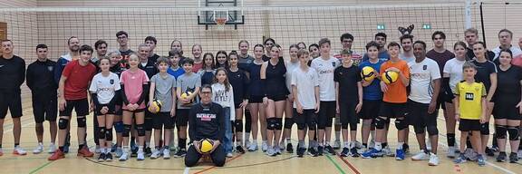 Weihnachtsvolleyball am 4. Advent