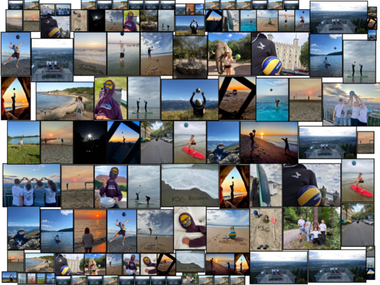 Collage Sommerferien Foto Challenge