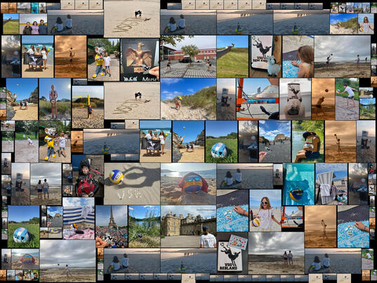 Collage Sommerferien Foto Challenge