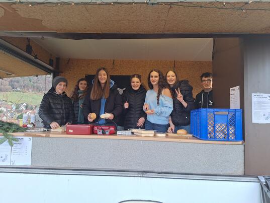 Die erste Schicht beim Lichterfest