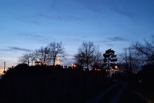 Lichterfest auf dem Burschel - ein besonderer Abend für die VSG Rebland