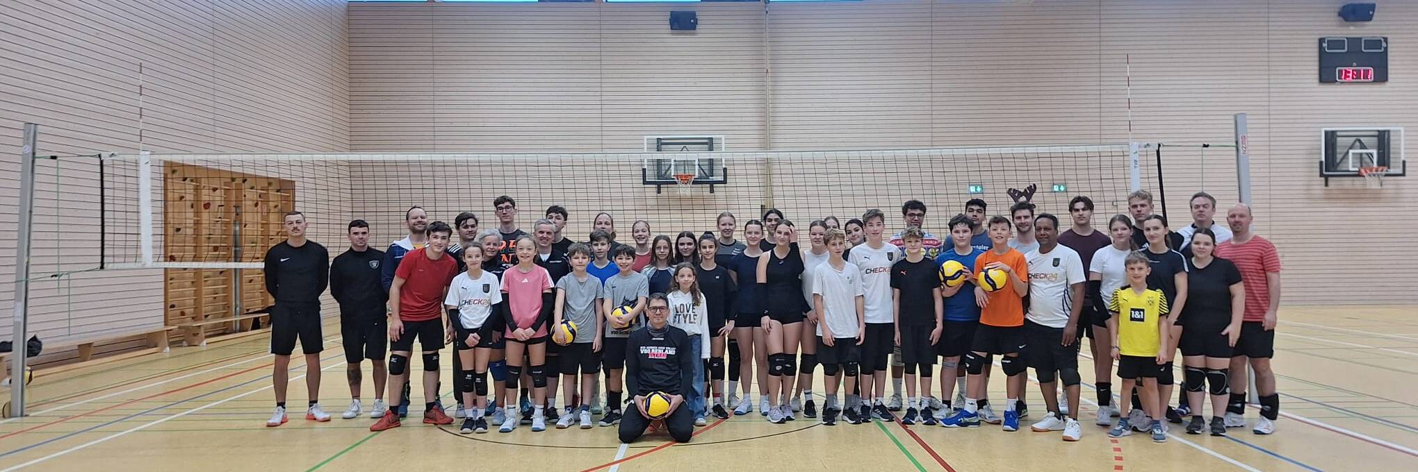 Weihnachtsvolleyball am 4. Advent