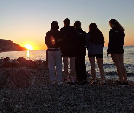 Godetevi l'alba e poi un breve periodo prima di colazione